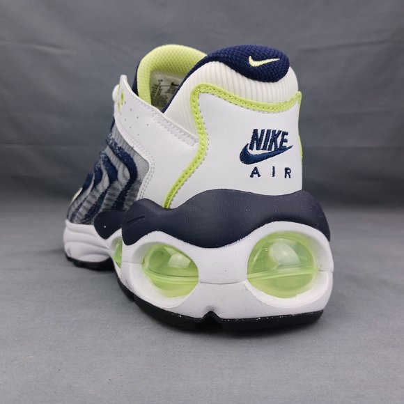 Nike Air Max TW Men's Running Shoes DQ3984 101 White Navy Gray Sizes -NO BOX TOP - Picture 6 of 10